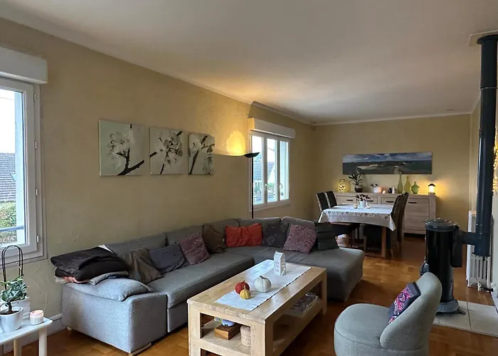 Maison De Centre-ville Au Calme Avec Jardin Et Parkings *